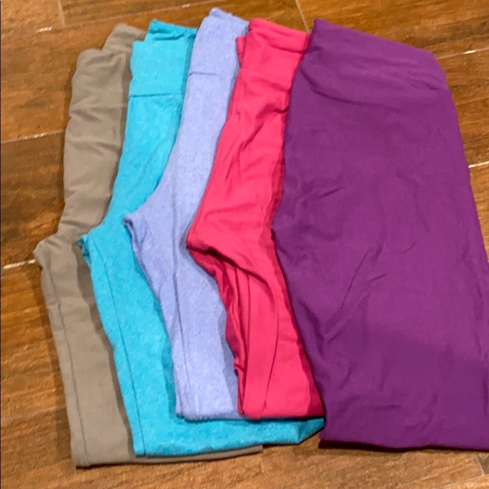 Set of LLR OS Solid Leggings
